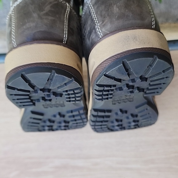 Timberland PRO Alloy Toe A5525 Olive Green Boots SZ 9.5 NWOT - Picture 10 of 13